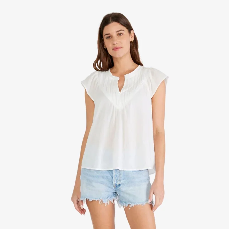 Meet the Moment Top (White) Casual Formal Business