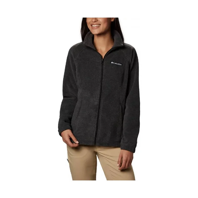 Columbia Women's Benton Springs Full Zip - Charcoal Heather Baggy Street Overalls