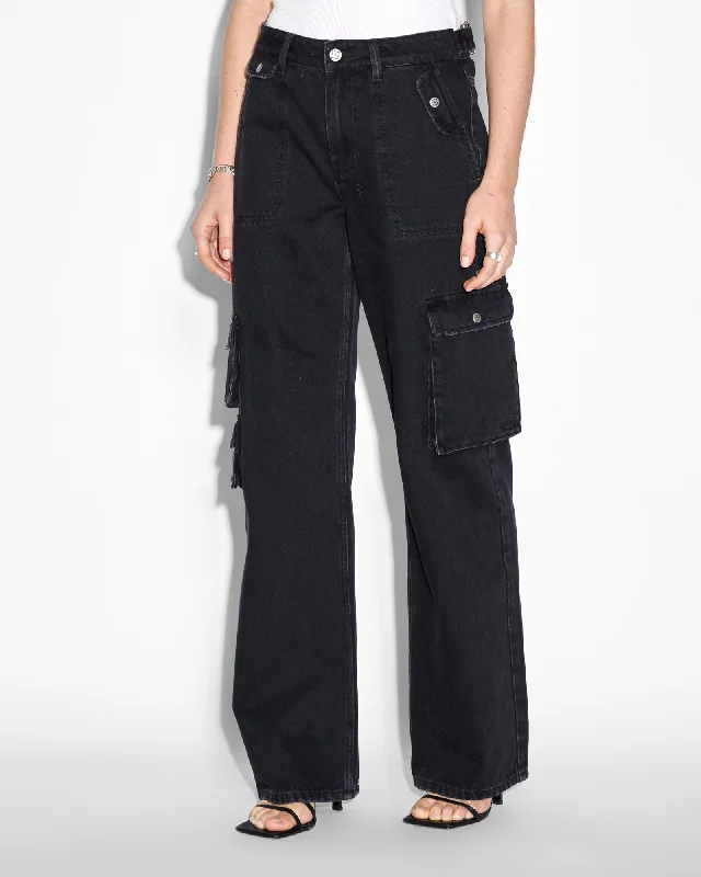 LOW RIDER STEALTH CARGO Streetwear Cargo Overalls