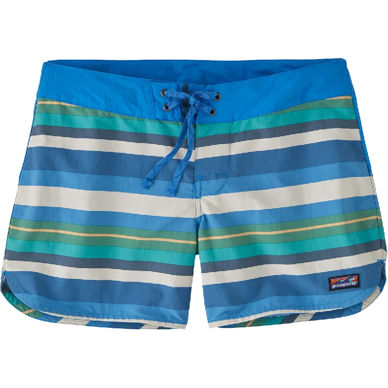 Women's Wavefarer Boardshorts 5" High-Waisted Cotton Shorts