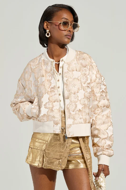 BEAUVAIS BROCADE BOMBER Print Jacket Jacquard Jacket Patchwork Jacket