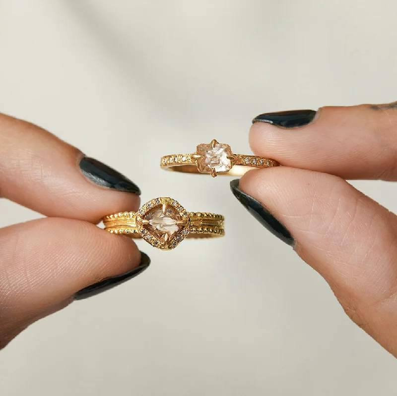 Your Perfect Accessory Now At The Best Price BDR16-OOAK | 0.63 Carat 15th Anniversary One-of-a-Kind Brown Diamond Ring