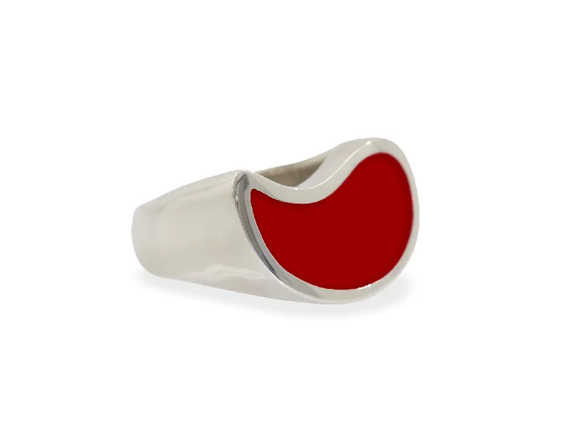 Special Sale On Handcrafted Jewelry – Shop Today Flowing Resin Rings, Sterling Silver