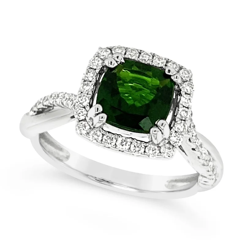 Flash Jewelry Sale – Get Stunning Pieces At Low Prices Russalite and Diamond Halo Ring